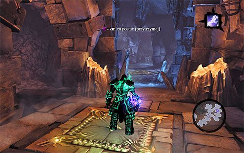 3 - Oko zwiadowcy - eksploracja Kościarni | DODATKOWE LOKACJE | Darksiders 2 - Darksiders 2 - poradnik do gry