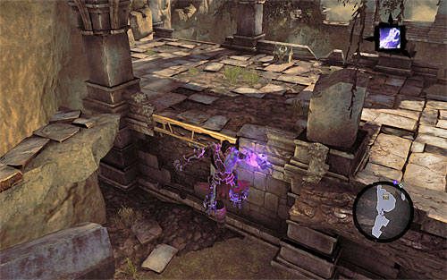 Zanim powrócisz do obszaru, w którym przebywa Karn dokończ jeszcze eksplorację ruin - Zbudź Wartownika (3) | Serce Góry | Darksiders 2 - Darksiders 2 - poradnik do gry