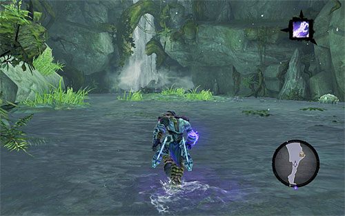 Po wypłynięciu na powierzchnię złap się krawędzi i wyrusz na północny-wschód - Grań Płaczu | DODATKOWE LOKACJE | Darksiders 2 - Darksiders 2 - poradnik do gry