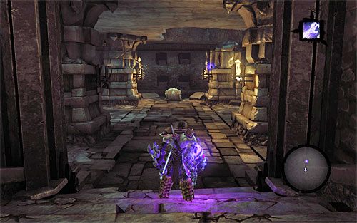 W celu dotarcia do komnaty ze skrzynią (powyższy screen) wybieraj następujące portale - Poziomy VI - X | Zdobycz Kanclerza | Darksiders 2 - Darksiders 2 - poradnik do gry