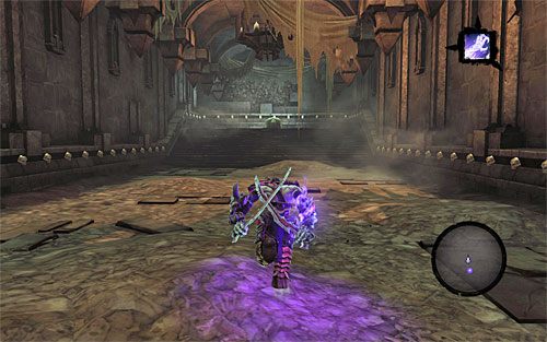 W celu dotarcia do komnaty ze skrzynią (powyższy screen) wybieraj następujące portale - Poziomy VI - X | Zdobycz Kanclerza | Darksiders 2 - Darksiders 2 - poradnik do gry