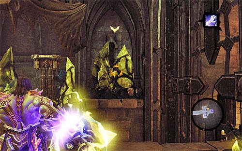 Po znalezieniu się na balkoniku zacznij korzystać z cieniobuchów - Wskrześ Faryzjonera (1) | Faryzjoner | Darksiders 2 - Darksiders 2 - poradnik do gry