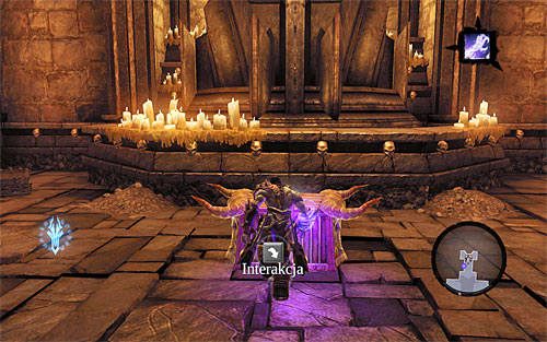 Ruszaj na północ, docierając do skrzyni, w której ukryto szkieletowy klucz - Wskrześ Faryzjonera (1) | Faryzjoner | Darksiders 2 - Darksiders 2 - poradnik do gry