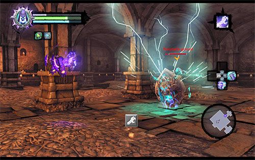 Po rozprawieniu się ze zmorami awansujesz do pojedynku z pełniącym rolę mini-bossa nieumarłym generałem - Wskrześ Faryzjonera (2) | Faryzjoner | Darksiders 2 - Darksiders 2 - poradnik do gry