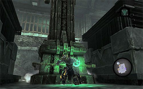 Powróć do głównej części pomieszczenia i zeskocz na dół - Pomów z Sędzią | Sędzia | Darksiders 2 - Darksiders 2 - poradnik do gry