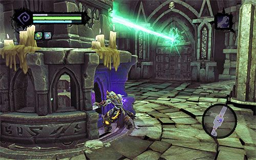 Ruszaj po schodach na dół - Znajdź Psychameron | Bazyleus | Darksiders 2 - Darksiders 2 - poradnik do gry