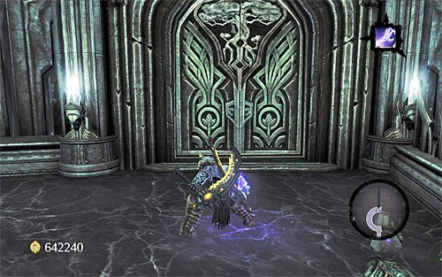 Udaj się do kolejnych drzwi - Odszukaj skrybę - wschodnia część cytadeli (2) | Skaza herezji | Darksiders 2 - Darksiders 2 - poradnik do gry
