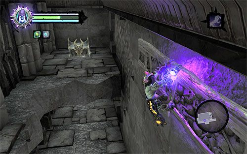 Skorzystanie z interaktywnego zaczepu odblokowało Ci dostęp do dwóch dobrze ukrytych przedmiotów - Znajdź drugą duszę (2) | Sędzia | Darksiders 2 - Darksiders 2 - poradnik do gry