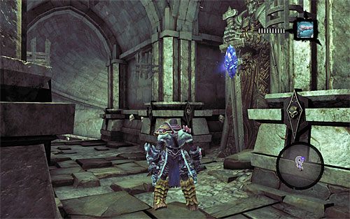 1 - Królestwo Umarłych (miejsca odnajdywania magicznych głazokęsów) | Kamień z serca - Darksiders 2 - poradnik do gry