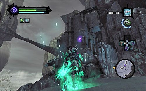 3 - Królestwo Umarłych (miejsca odnajdywania głazokęsów siły) | Kamień z serca - Darksiders 2 - poradnik do gry