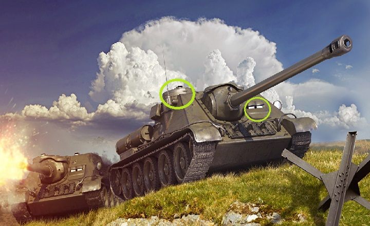 Opancerzenie SU może sprawić kłopot wyłącznie pojazdom niskotierowym np - SU-85 | Radziecki niszczyciel czołgów w World of Tanks - World of Tanks - poradnik do gry
