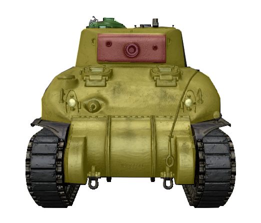 Kadłub czołgu M4 Sherman jest dosyć dobrze skontowany, jednak niezbyt gruby, więc jeśli wiemy gdzie strzelać nie powinniśmy mieć problemów z jego przebiciem - M4 Sherman | Czołgi amerykańskie w World of Tanks - World of Tanks - poradnik do gry