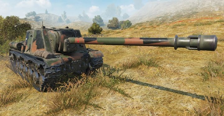 Poniżej cechy i recenzja ISU-152 - ISU-152 | Radziecki niszczyciel czołgów w World of Tanks - World of Tanks - poradnik do gry