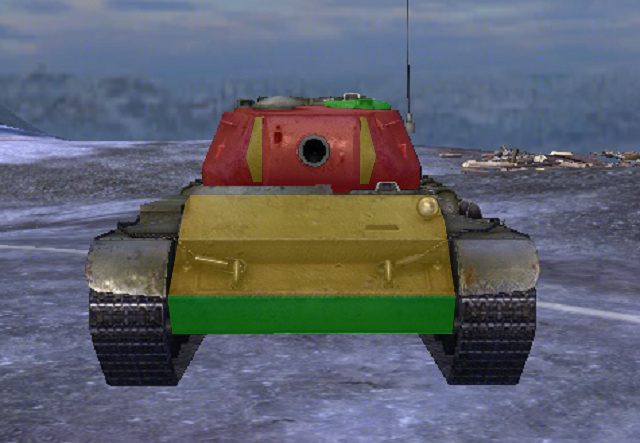 Przednia płyta T-44 jest nachylona pod dużym kątem, umożliwiając regularne odbijanie pocisków o zdolności do penetracji 150mm pancerza - T-44 | Radziecki czołg średni w World of Tanks - World of Tanks - poradnik do gry