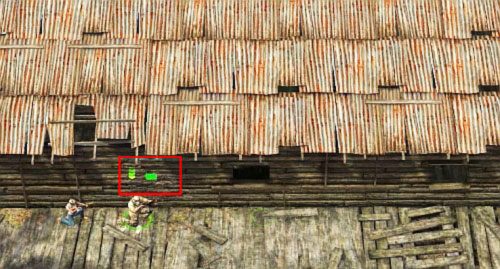 Jeżeli nie wszyscy przeciwnicy zostaną wywabieni na zewnątrz, możesz skorzystać z C4 (wschodnia i południowa ściana mapy) i zrobić dodatkowe wejście umożliwiające zajście przeciwników od tyłu - Outposts oraz Sawmill [5] - Kampania - droga na południe - Jagged Alliance: Crossfire - poradnik do gry