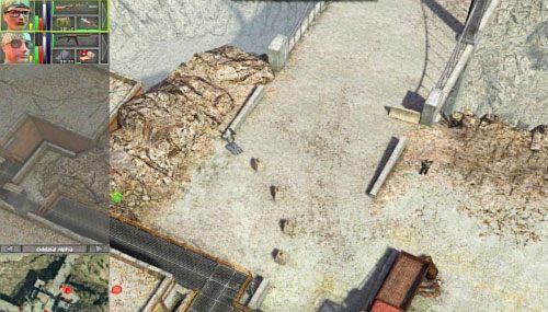 Teraz masz dwie możliwe drogi do następnych punktów obie prowadzące przez most - Mine oraz Roadblock [7] - Kampania - droga na północ - Jagged Alliance: Crossfire - poradnik do gry