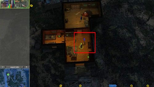 Kiedy dotrzesz do portu znajdź drewniany domek w środkowej części mapy, gdzie ukrywa się rodzina - Coastal settlement[3]; Khadwan [4]; Hydroelectric power station [6] - Misje poboczne - Jagged Alliance: Crossfire - poradnik do gry