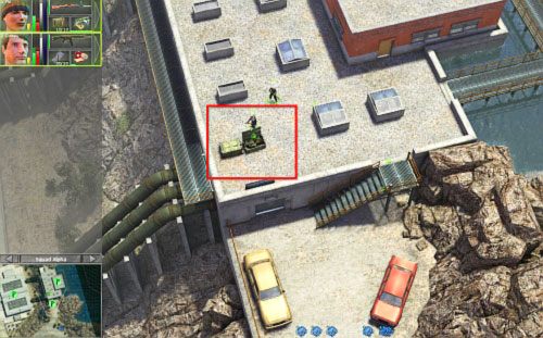 Jeżeli pierścienia nie będzie w skrzyni pokazanej wyżej, sprawdź skrzynie na dachu północnego punktu - Coastal settlement[3]; Khadwan [4]; Hydroelectric power station [6] - Misje poboczne - Jagged Alliance: Crossfire - poradnik do gry