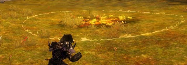 Każdy finiszer przechodzący przez combo field stworzy atak łączony. - Wsparcie, ataki łączone w Guild Wars 2 | Podstawy rozgrywki - Guild Wars 2 - poradnik