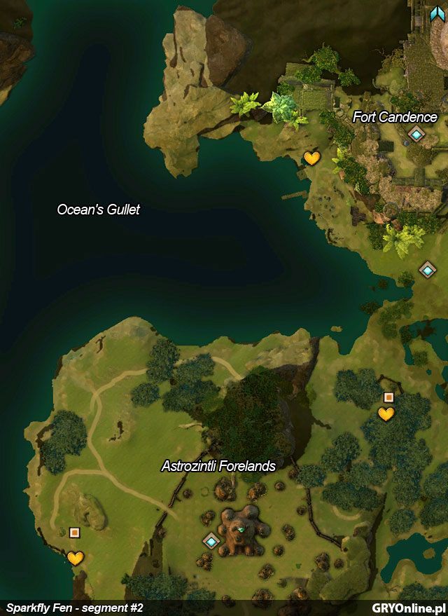 3 - Sparkfly Fen | Mapy Guild Wars 2 - Guild Wars 2 - poradnik