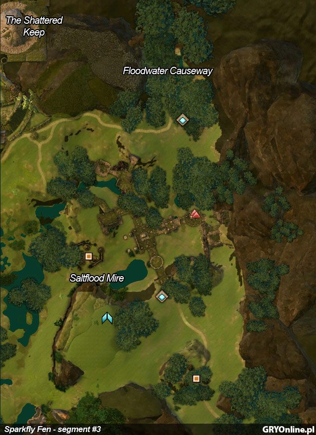 4 - Sparkfly Fen | Mapy Guild Wars 2 - Guild Wars 2 - poradnik