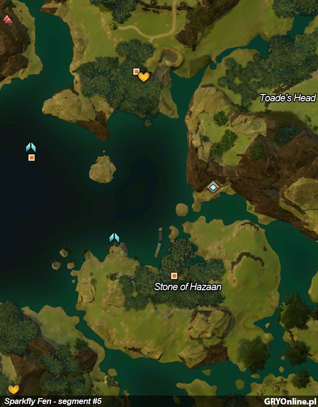 6 - Sparkfly Fen | Mapy Guild Wars 2 - Guild Wars 2 - poradnik