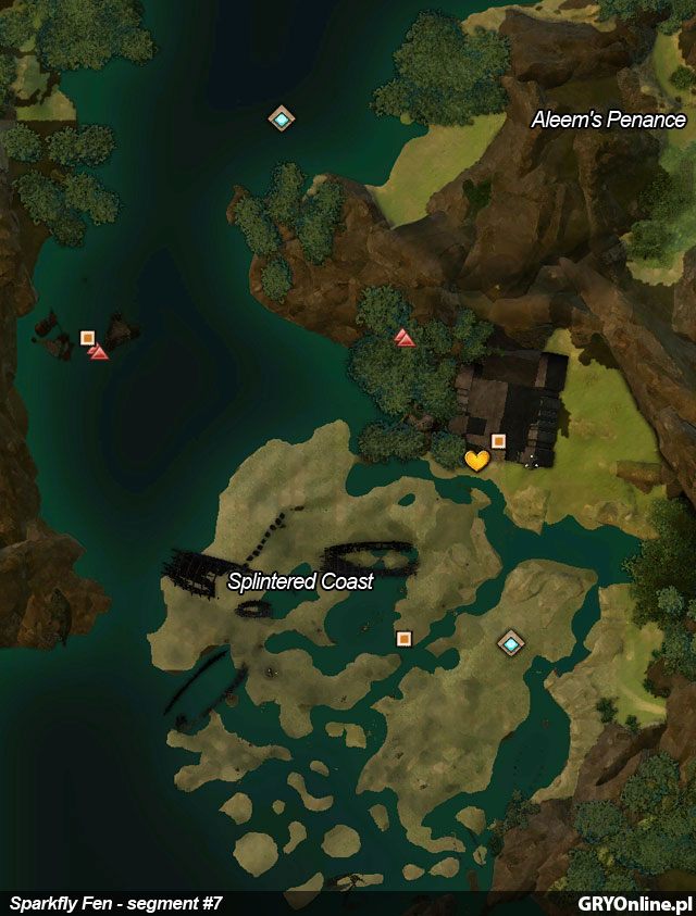 8 - Sparkfly Fen | Mapy Guild Wars 2 - Guild Wars 2 - poradnik