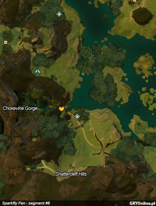 9 - Sparkfly Fen | Mapy Guild Wars 2 - Guild Wars 2 - poradnik
