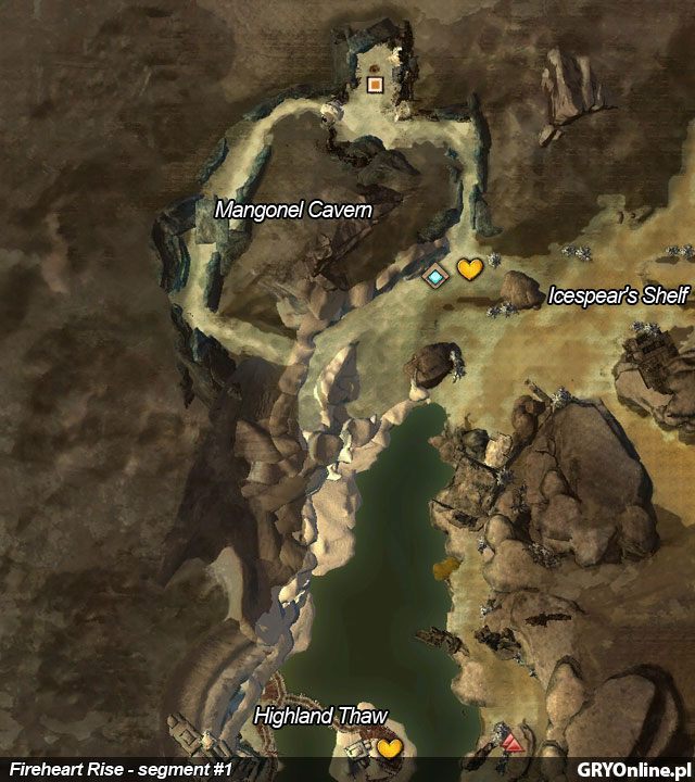 2 - Fireheart Rise | Mapy Guild Wars 2 - Guild Wars 2 - poradnik