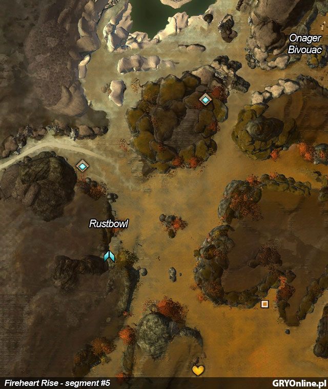 6 - Fireheart Rise | Mapy Guild Wars 2 - Guild Wars 2 - poradnik