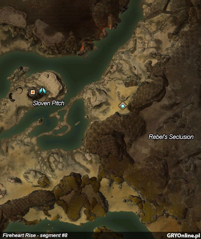9 - Fireheart Rise | Mapy Guild Wars 2 - Guild Wars 2 - poradnik