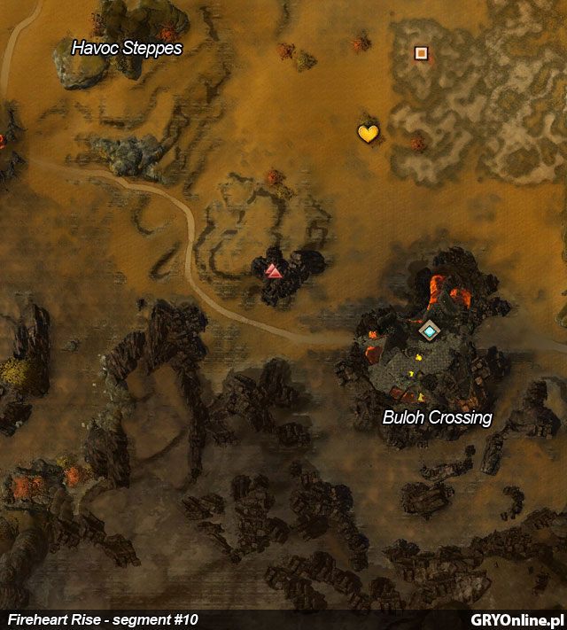 11 - Fireheart Rise | Mapy Guild Wars 2 - Guild Wars 2 - poradnik