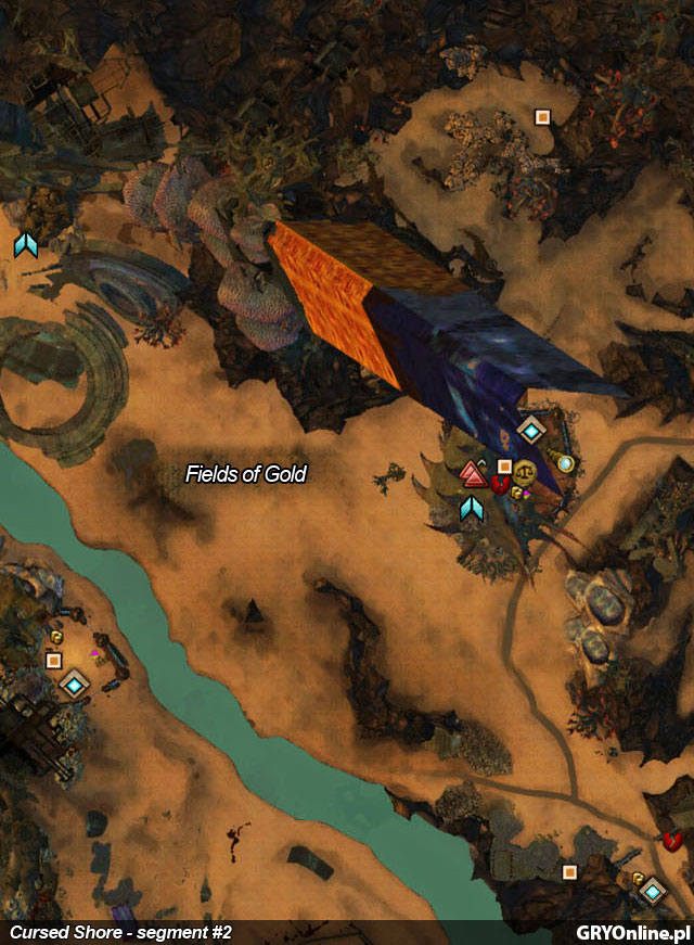 3 - Cursed Shore | Mapy Guild Wars 2 - Guild Wars 2 - poradnik
