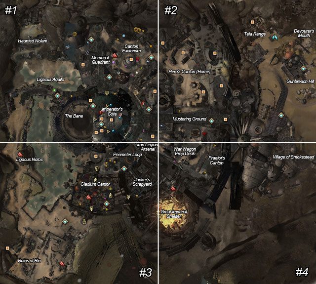 1 - Black Citadel City | Mapy Guild Wars 2 - Guild Wars 2 - poradnik