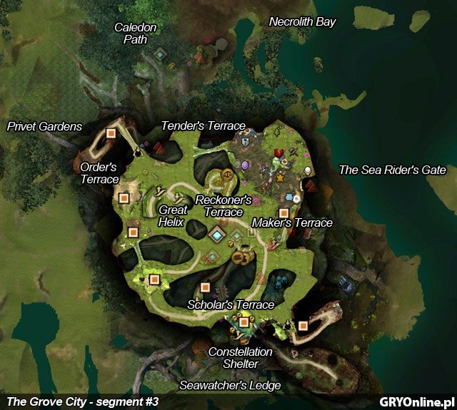 3 - The Grove City | Mapy Guild Wars 2 - Guild Wars 2 - poradnik