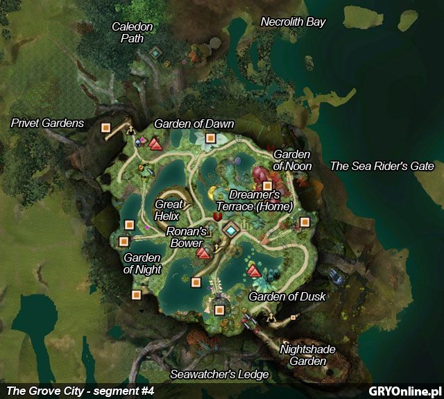 4 - The Grove City | Mapy Guild Wars 2 - Guild Wars 2 - poradnik