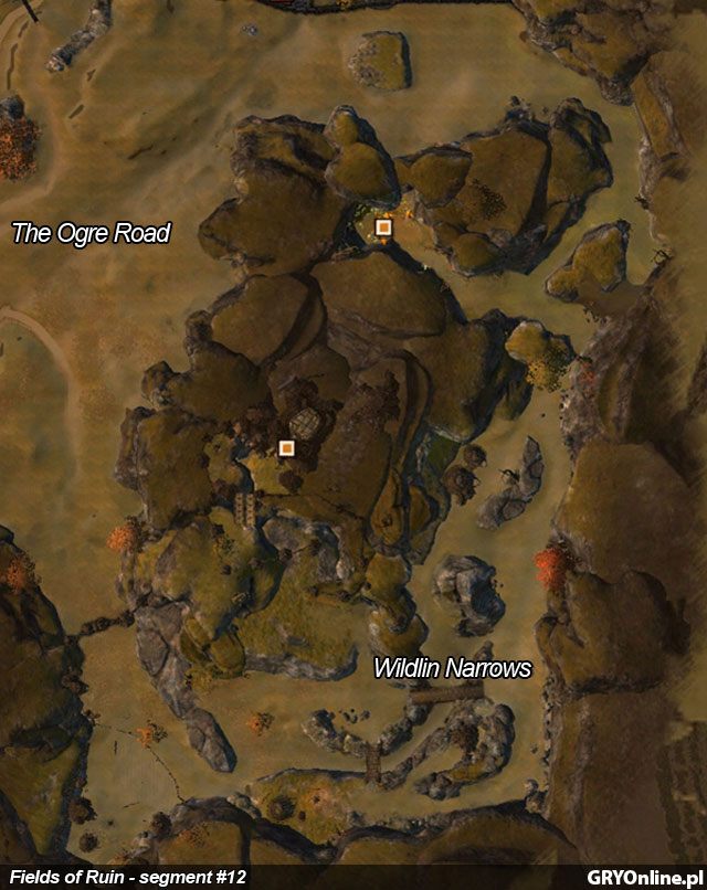 7 - Fields of Ruin - mapy VII-XII | Mapy Guild Wars 2 - Guild Wars 2 - poradnik