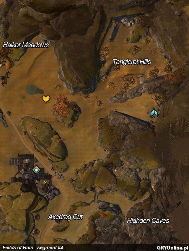 5 - Fields of Ruin - mapy I-VI | Mapy Guild Wars 2 - Guild Wars 2 - poradnik