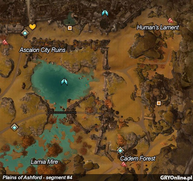 5 - Plains of Ashford | Mapy Guild Wars 2 - Guild Wars 2 - poradnik