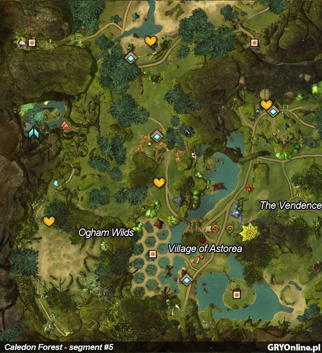 6 - Caledon Forest | Mapy Guild Wars 2 - Guild Wars 2 - poradnik
