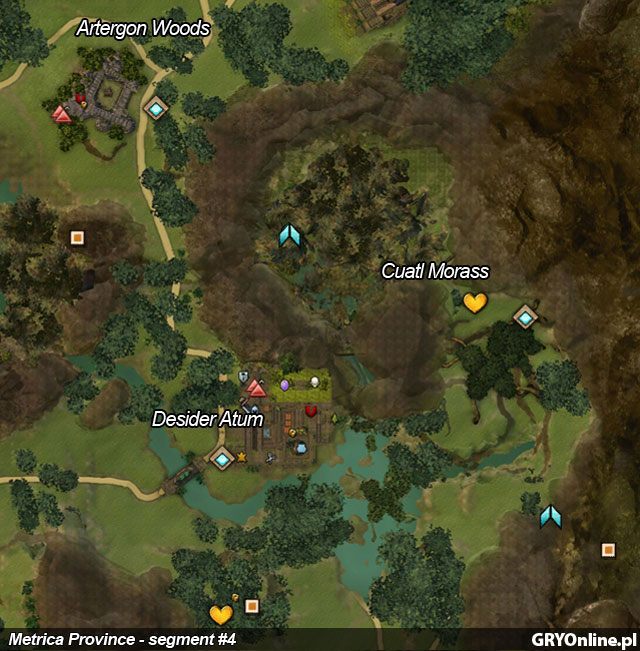 5 - Metrica Province | Mapy Guild Wars 2 - Guild Wars 2 - poradnik