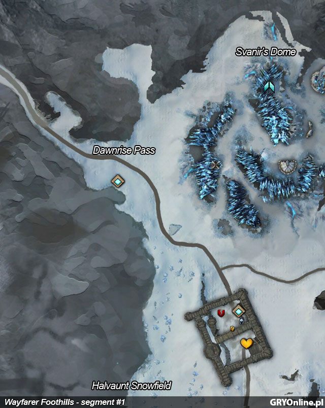 2 - Wayfarer Foothills | Mapy Guild Wars 2 - Guild Wars 2 - poradnik