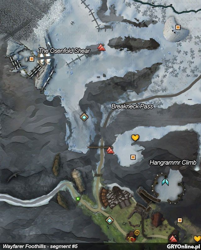 6 - Wayfarer Foothills | Mapy Guild Wars 2 - Guild Wars 2 - poradnik
