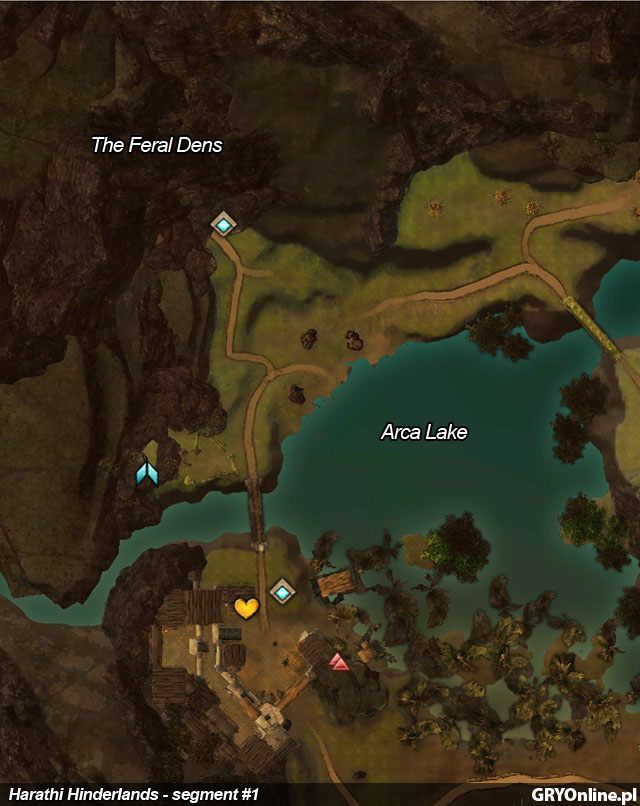 2 - Harathi Hinderlands | Mapy Guild Wars 2 - Guild Wars 2 - poradnik