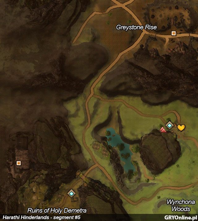 6 - Harathi Hinderlands | Mapy Guild Wars 2 - Guild Wars 2 - poradnik