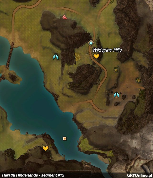 13 - Harathi Hinderlands | Mapy Guild Wars 2 - Guild Wars 2 - poradnik
