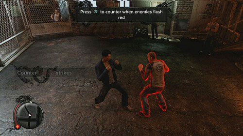 W ciemnej uliczce twoim zadaniem będzie przetrzymanie ataków wrogów - Follow Naz | Opis przejścia Sleeping Dogs - Sleeping Dogs - poradnik do gry