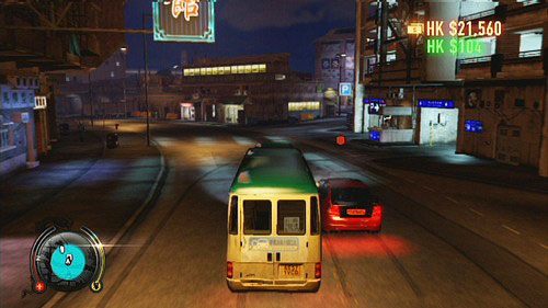 Chwilę później zostaniesz zaatakowany przez gangsterów konkurencyjnego gangu - Mini Bus Racket | Opis przejścia Sleeping Dogs - Sleeping Dogs - poradnik do gry