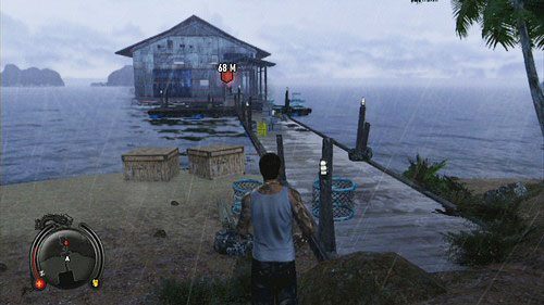 Po rozpoczęciu zadania udaj się we wskazane miejsce, a następnie idź wąską ścieżką na nabrzeże - Final Kill | Opis przejścia Sleeping Dogs - Sleeping Dogs - poradnik do gry