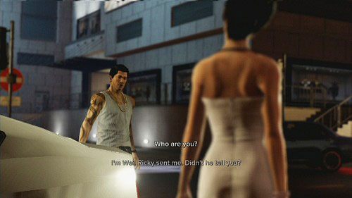 Po spotkaniu z Sonnym wejdź do auta Rickyego i pojedź odebrać Vivienne oraz jej koleżankę - Fast Girls | Opis przejścia Sleeping Dogs - Sleeping Dogs - poradnik do gry